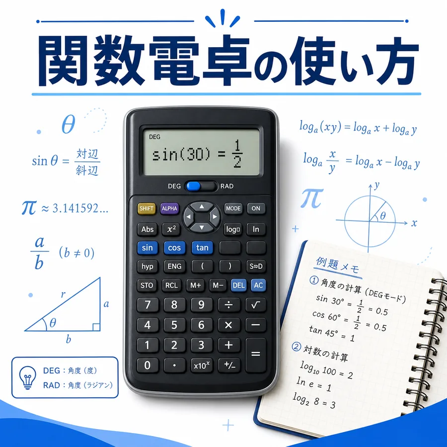 関数電卓の使い方