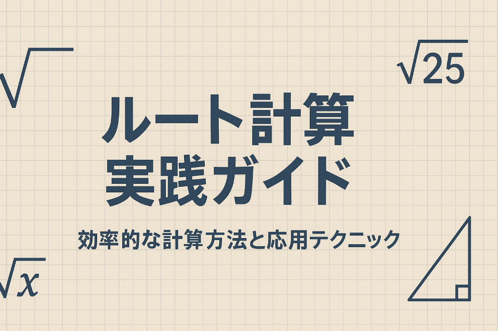 ルート計算の実践ガイド