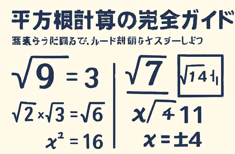 平方根計算の完全ガイド